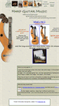 Mobile Screenshot of harpguitarmusic.com